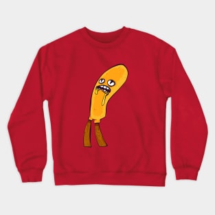 The Eternal Torment of Being a Corned Dog Crewneck Sweatshirt